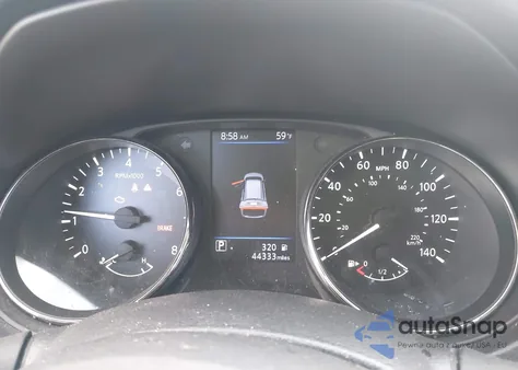 2020 Nissan Rogue Sv Fwd из США, поврежденный, VIN JN8AT2MT7LW041999